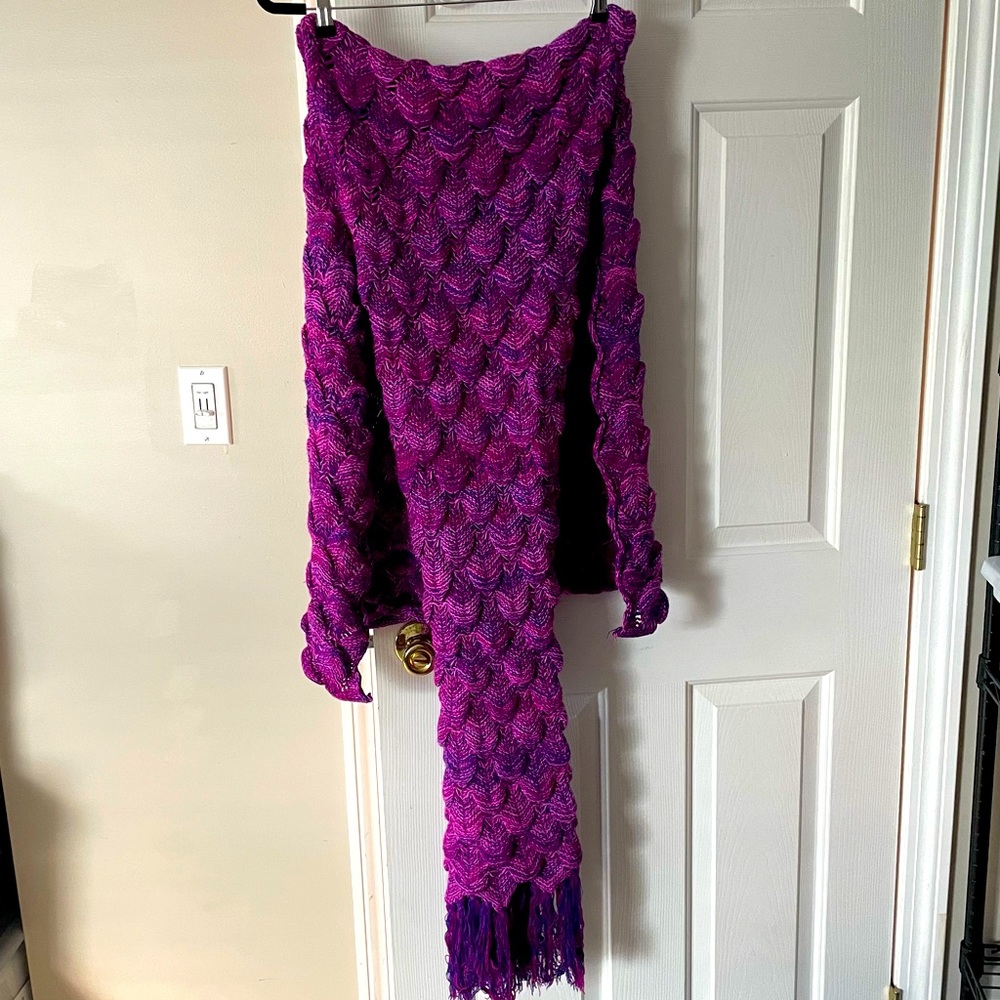 Mermaid blanket originally from Etsy
